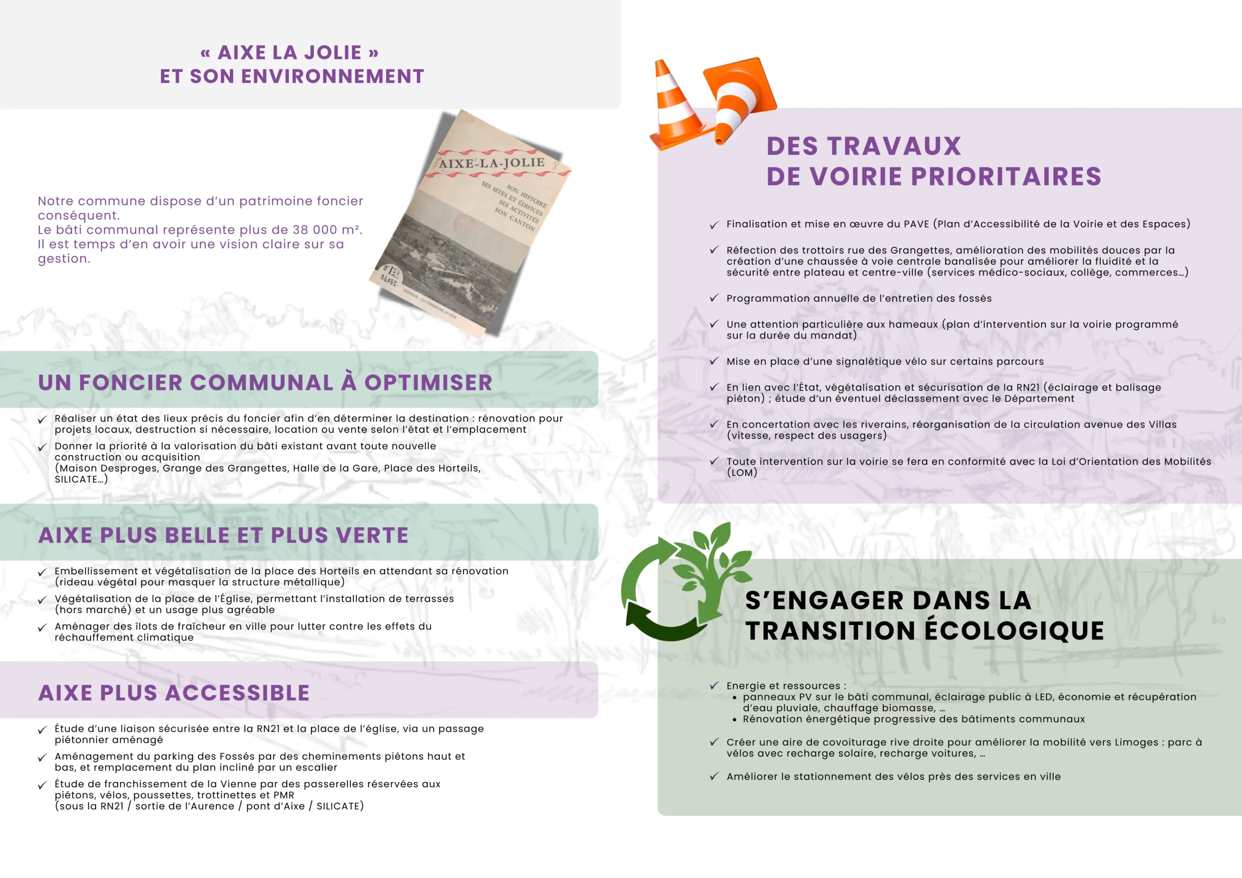 Programme Ensemble pour Aixe – Aixe la jolie et transition